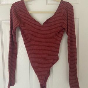Striped Bodysuit